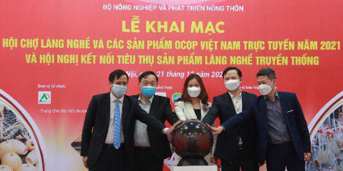 Khai mạc Hội chợ Làng nghề và các sản phẩm OCOP Việt Nam trực tuyến năm 2021