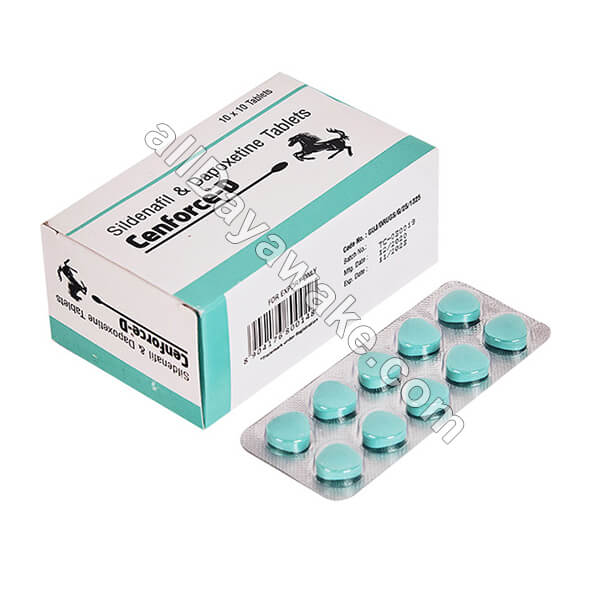 Cenforce D (Generic Viagra) | Sildenafil 100mg + Dapoxetine 60mg