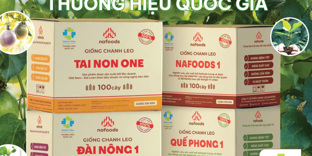 Giống chanh dây Nafoods đạt thương hiệu quốc gia