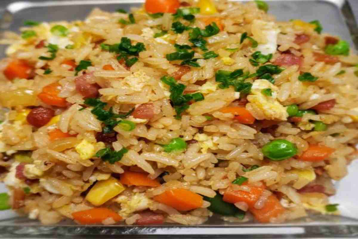 Bacon Fried Rice Recipe | Chinese Stovetop Skillet Meal