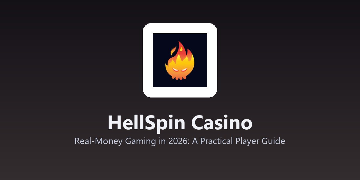 HellSpin Casino - Real-Money Gaming in 2026: A Practical Player Guide