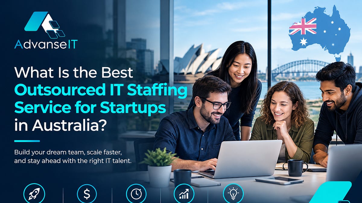 What is the best outsourced IT staffing service for startups in Australia?